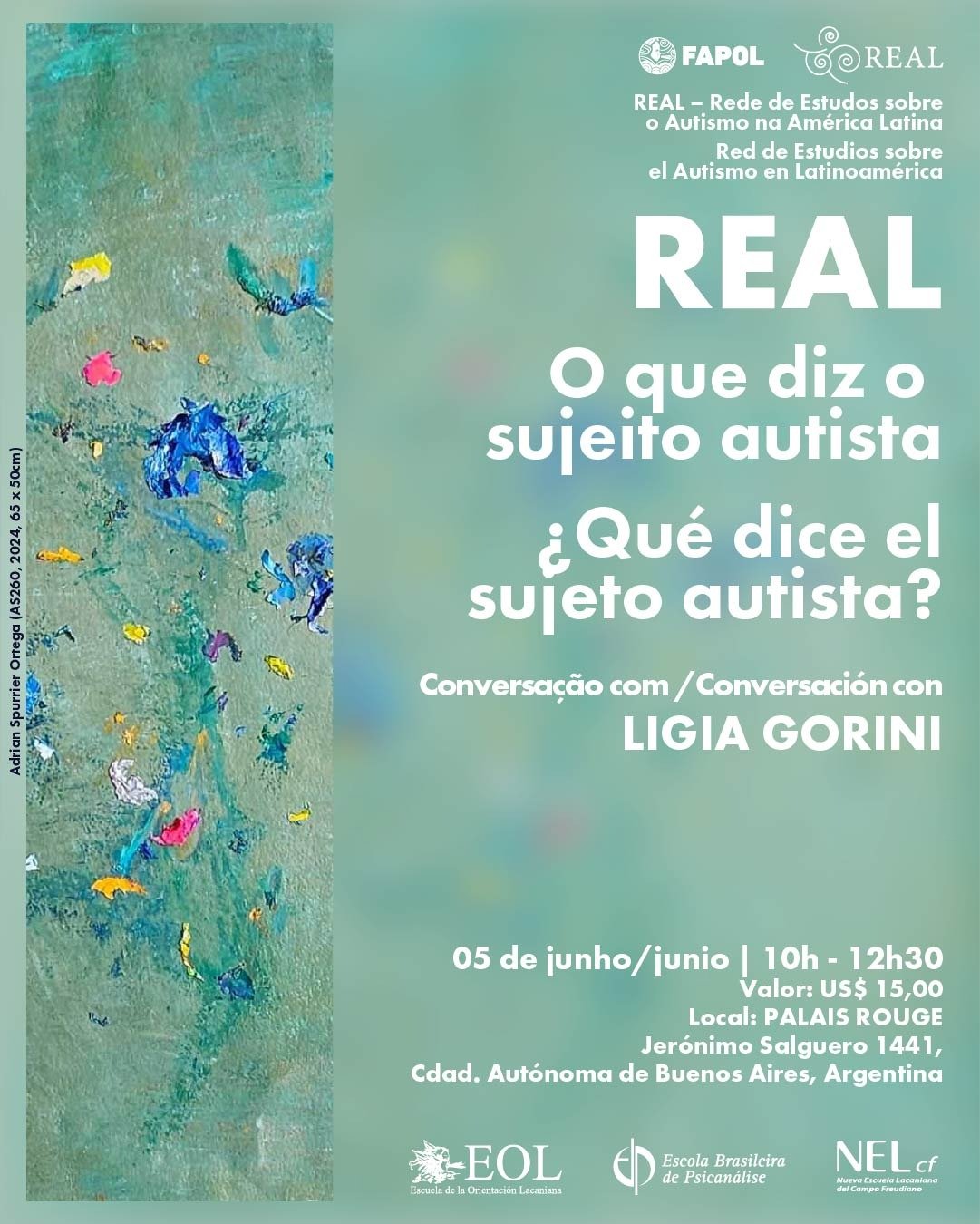 Cartaz / Afiche do evento Rede REAL / Red REAL